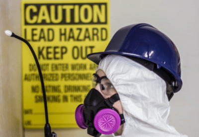lead paint extraction done by a professional