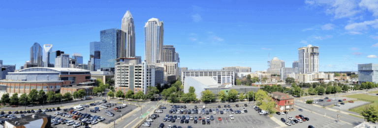 Downtown Charlotte NC Skyline