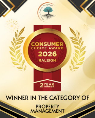 Announcing MoveZen Property Management's second consecutive win for the Consumer Choice Award for Raleigh.